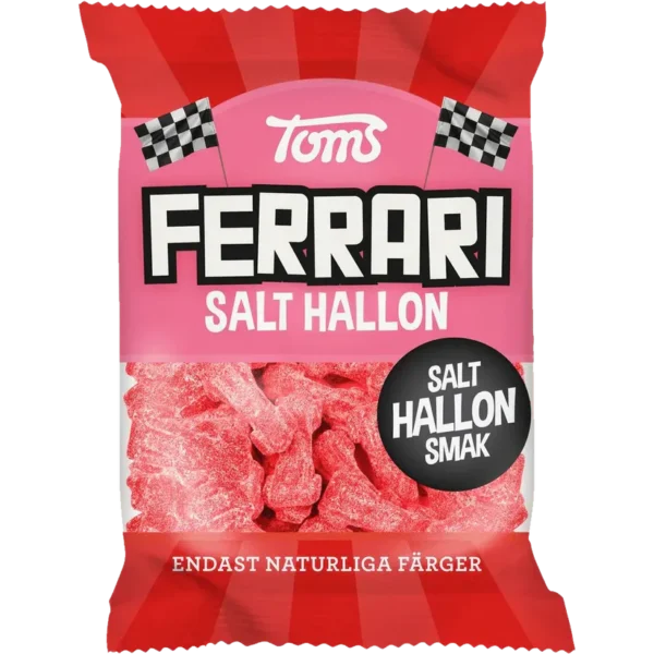 Ferrari Salt Hallon 120g