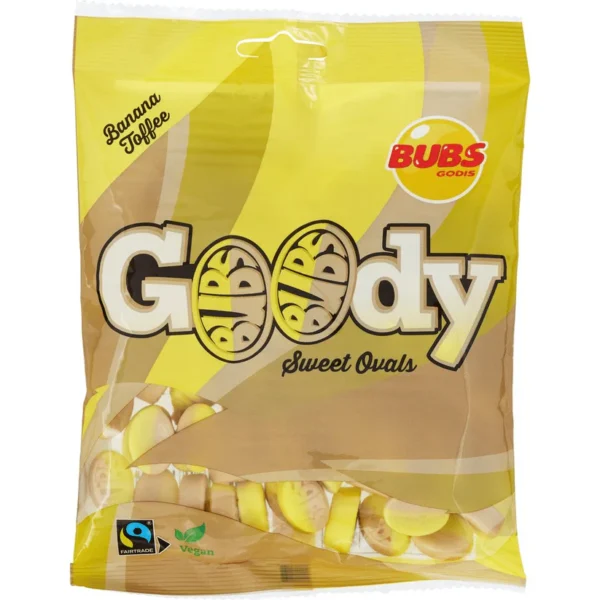 Bubs Goody Banana Toffee 90g